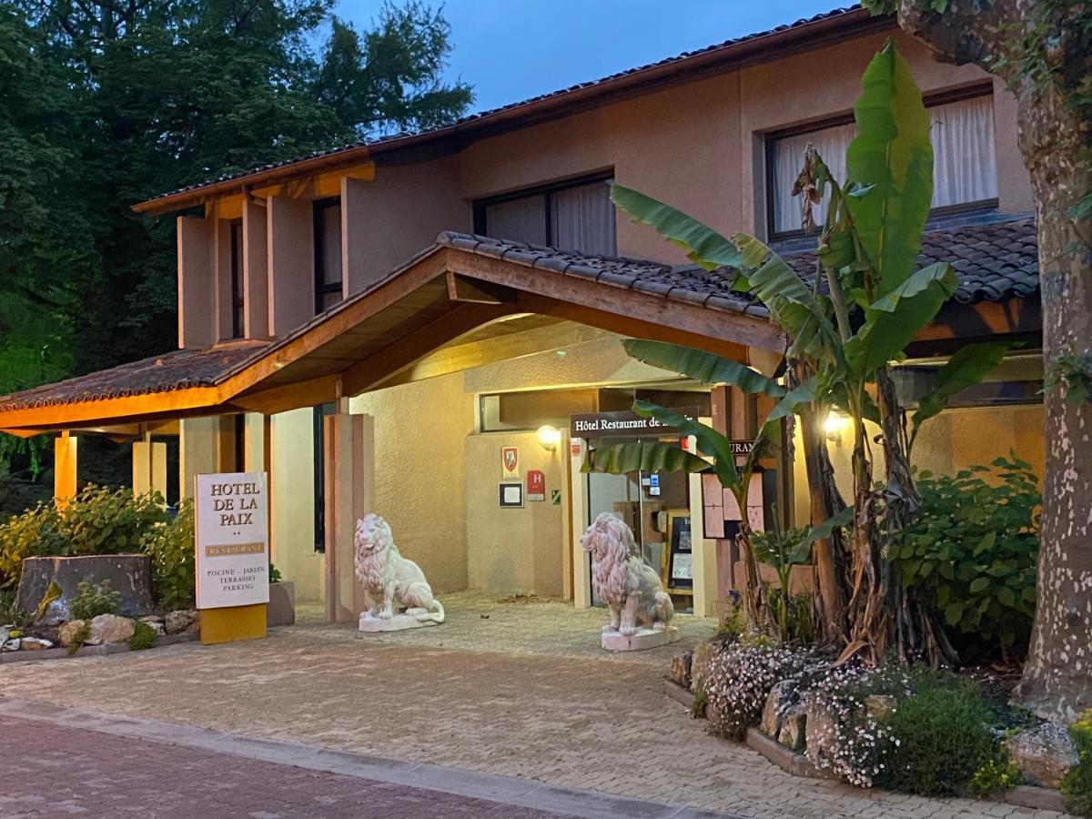 Hotel - Restaurant De La Paix Barbotan-les-Thermes Exterior photo
